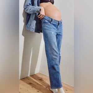 Hatch maternity boyfriend jeans size 25 new with tag A00308